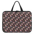Boho Deer Skull Pattern Print Laptop Sleeve With Handle