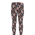 Boho Deer Skull Pattern Print Men's Leggings