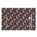 Boho Deer Skull Pattern Print Placemat