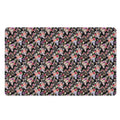 Boho Deer Skull Pattern Print Polyester Doormat