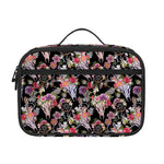 Boho Deer Skull Pattern Print Portable Lunch Bag