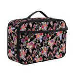 Boho Deer Skull Pattern Print Portable Lunch Bag