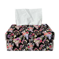 Boho Deer Skull Pattern Print Rectangle Tissue Box Cover
