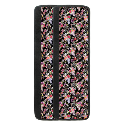 Boho Deer Skull Pattern Print Refrigerator Handle Covers