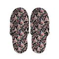 Boho Deer Skull Pattern Print Slippers