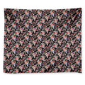 Boho Deer Skull Pattern Print Tapestry