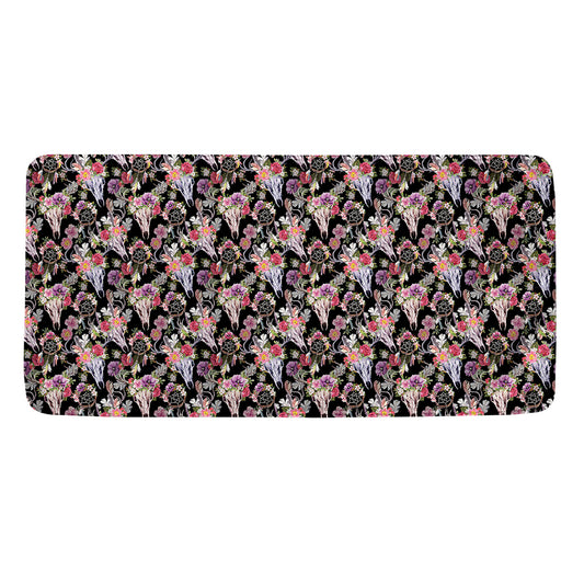 Boho Deer Skull Pattern Print Towel