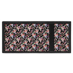 Boho Deer Skull Pattern Print Trifold Wallet