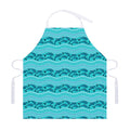 Boho Dolphin Pattern Print Adjustable Apron