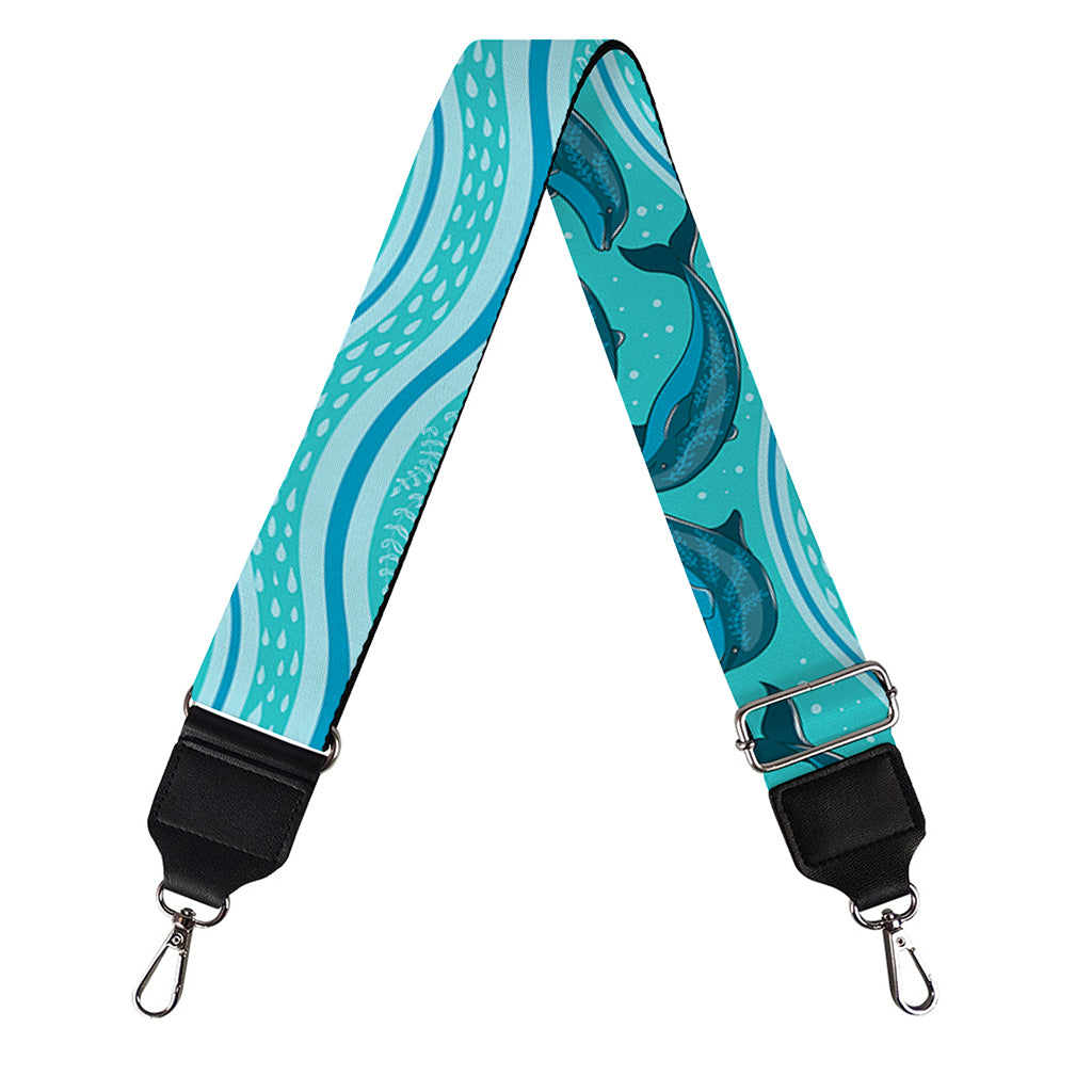 Boho Dolphin Pattern Print Bag Strap