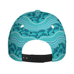 Boho Dolphin Pattern Print Baseball Cap