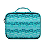 Boho Dolphin Pattern Print Briefcase Bible Bag