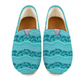 Boho Dolphin Pattern Print Casual Shoes