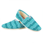 Boho Dolphin Pattern Print Casual Shoes