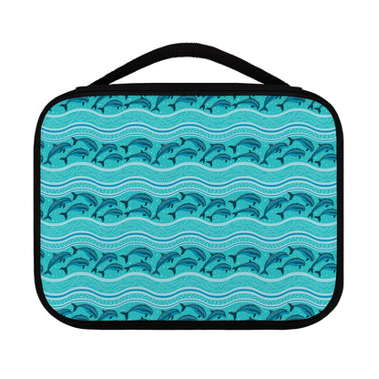 Boho Dolphin Pattern Print Classic Bible Case