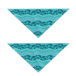 Boho Dolphin Pattern Print Dog Bandana