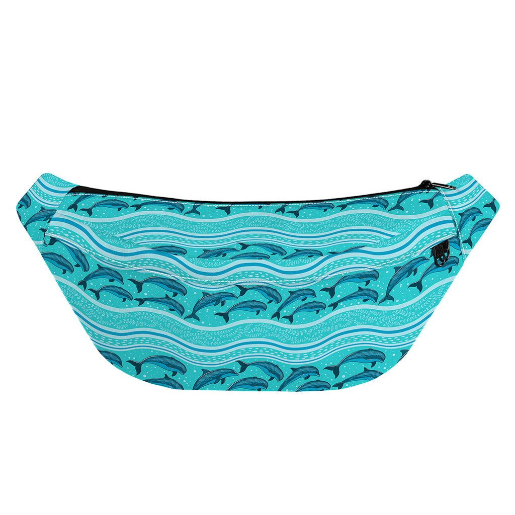 Boho Dolphin Pattern Print Fanny Pack