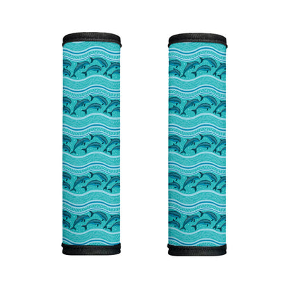 Boho Dolphin Pattern Print Handle Covers