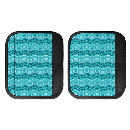 Boho Dolphin Pattern Print Handle Covers