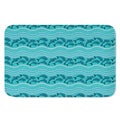 Boho Dolphin Pattern Print Indoor Door Mat
