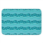 Boho Dolphin Pattern Print Indoor Door Mat