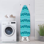 Boho Dolphin Pattern Print Ironing Board Cover