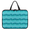 Boho Dolphin Pattern Print Laptop Sleeve With Handle