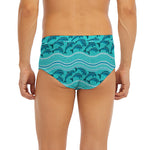 Boho Dolphin Pattern Print Men's Briefs