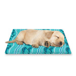 Boho Dolphin Pattern Print Pet Cooling Mat Cover