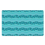 Boho Dolphin Pattern Print Polyester Doormat