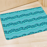 Boho Dolphin Pattern Print Polyester Doormat