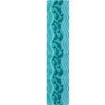 Boho Dolphin Pattern Print Table Runner