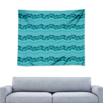 Boho Dolphin Pattern Print Tapestry