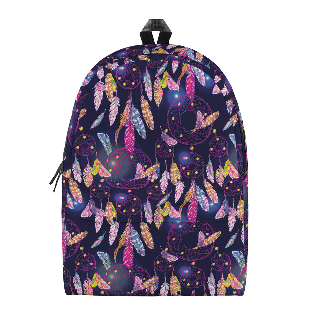 Boho Dream Catcher Pattern Print Backpack