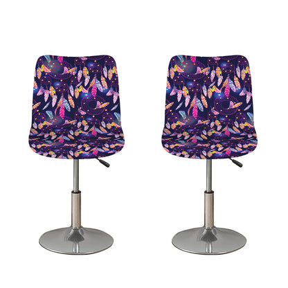 Boho Dream Catcher Pattern Print Bar Stool Covers