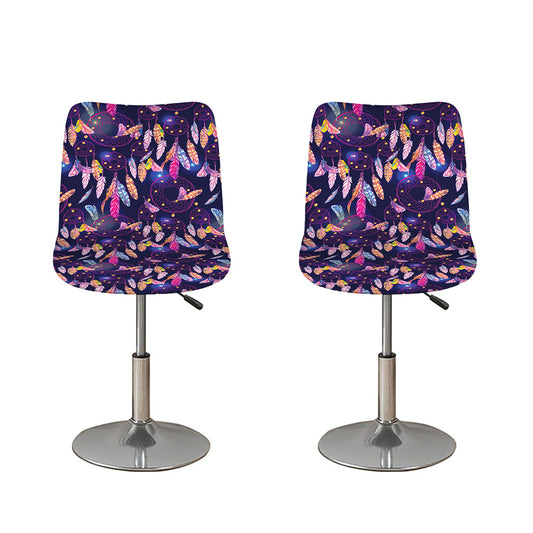 Boho Dream Catcher Pattern Print Bar Stool Covers