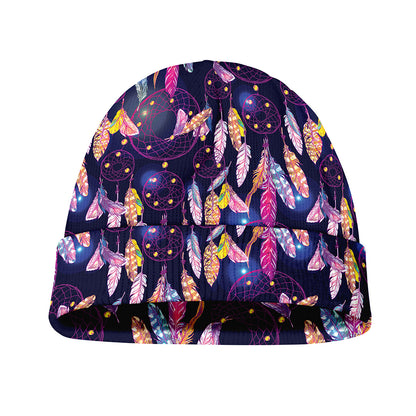 Boho Dream Catcher Pattern Print Beanie
