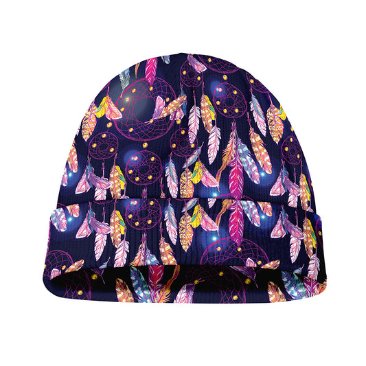 Boho Dream Catcher Pattern Print Beanie