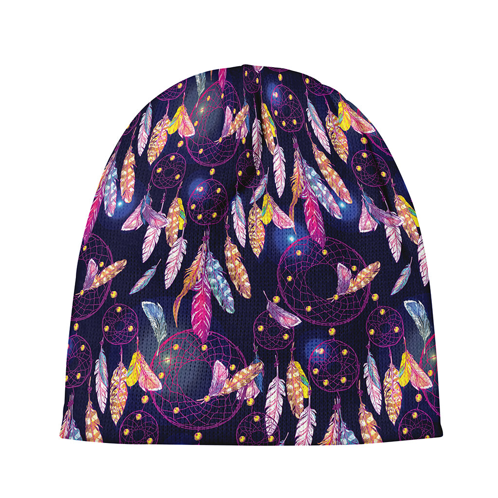 Boho Dream Catcher Pattern Print Beanie