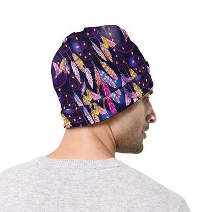 Boho Dream Catcher Pattern Print Beanie