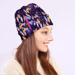 Boho Dream Catcher Pattern Print Beanie