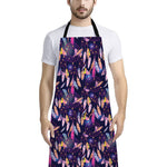 Boho Dream Catcher Pattern Print Bib Apron With Pocket