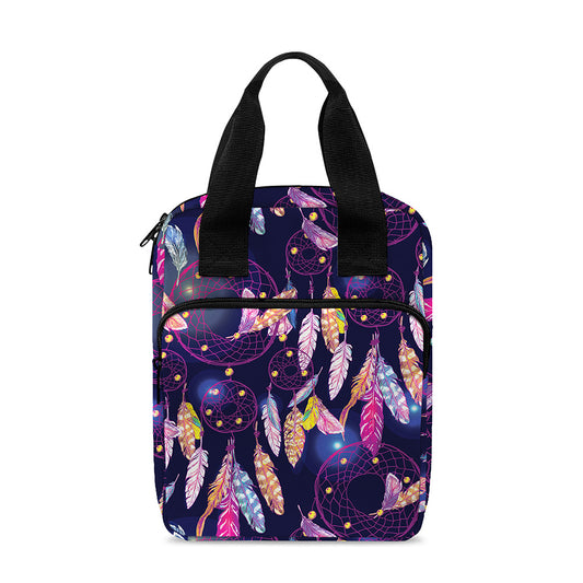 Boho Dream Catcher Pattern Print Bible Tote Bag