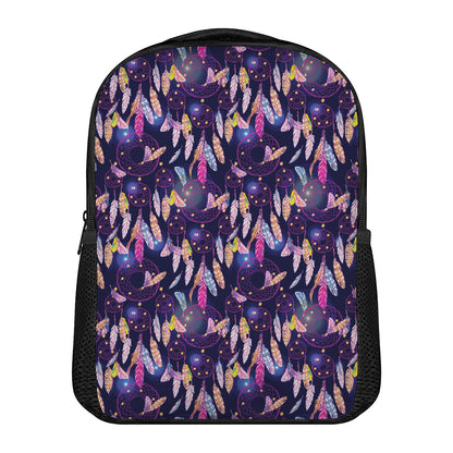 Boho Dream Catcher Pattern Print Casual Backpack