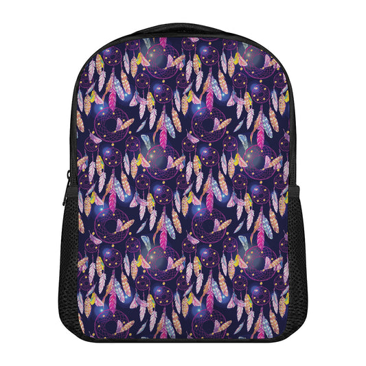 Boho Dream Catcher Pattern Print Casual Backpack