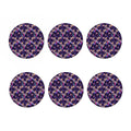 Boho Dream Catcher Pattern Print Coaster Set