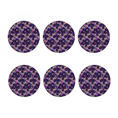 Boho Dream Catcher Pattern Print Coaster Set