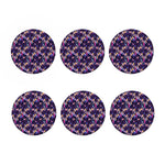Boho Dream Catcher Pattern Print Coaster Set