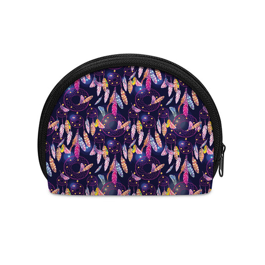 Boho Dream Catcher Pattern Print Coin Purse
