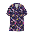 Boho Dream Catcher Pattern Print Cotton Hawaiian Shirt